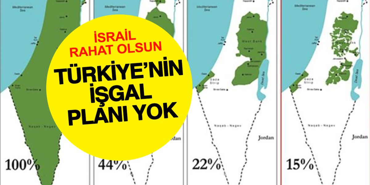 Türkiye'den İsrail İşgal İddialarına Sert Yalanlama!